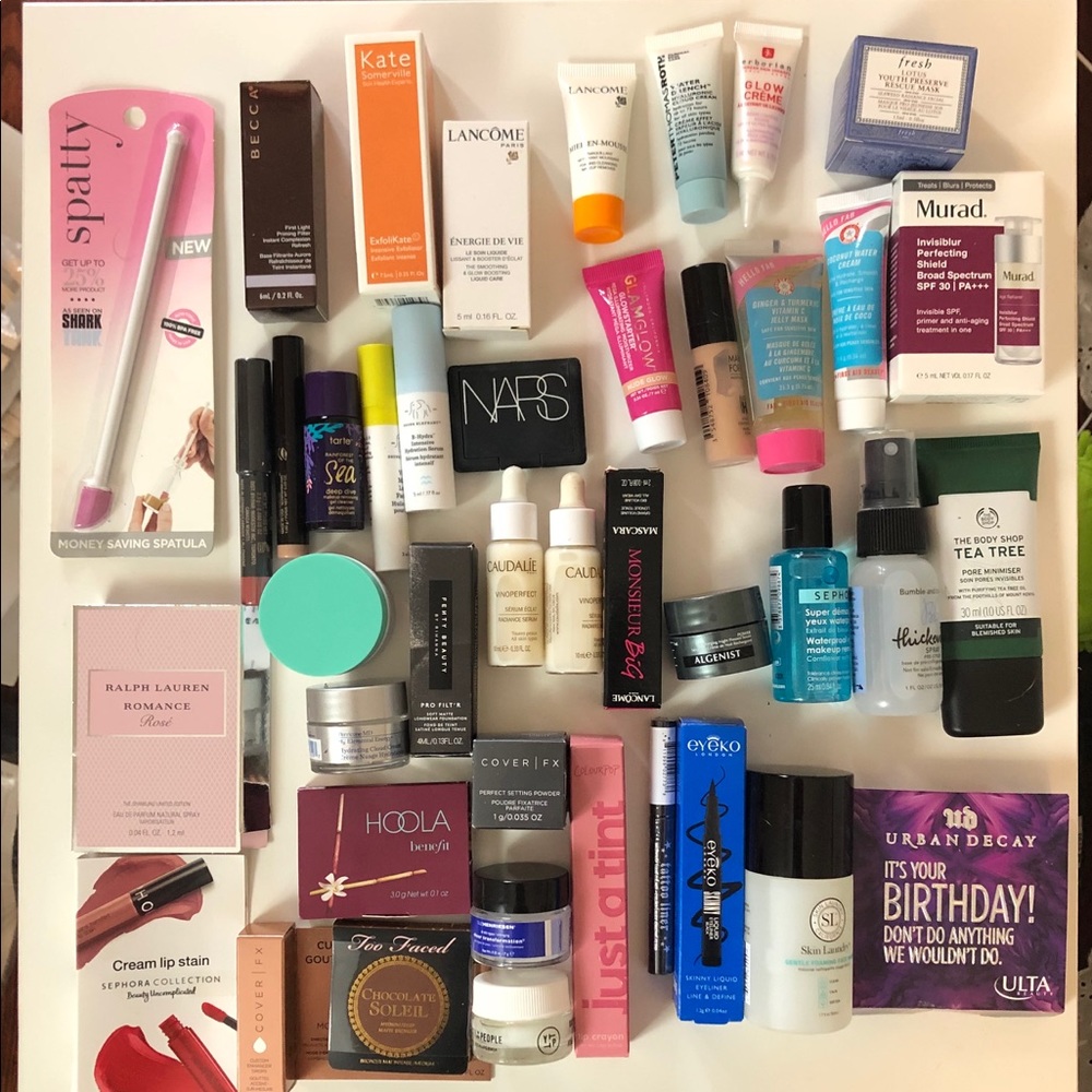 Makeup samples